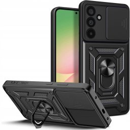 Husa Husă Tech-Protect Camshield Pro pentru Samsung Galaxy A56 5G, protecție cameră cu slider, neagră