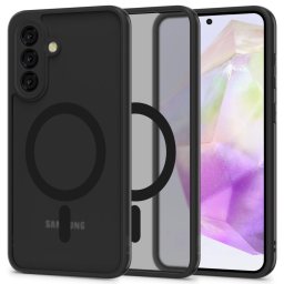 Husa Husă Tech-Protect Magmat MagSafe pentru Samsung Galaxy A36, compatibilă MagSafe, protecție premium, neagră