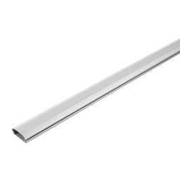 Plinta mascare cabluri Aluminiu Blackmount CC09-110, 1100 x 60 x 20mm (WxLxD), Silver