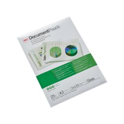 Folie de laminat Folie laminare GBC, la cald, A3, 125 mic, 25 buc/set