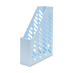 Accesorii birotica Suport vertical plastic pentru cataloage HAN Klassik - albastru pastel