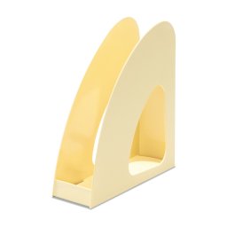 Accesorii birotica Suport vertical plastic pentru cataloage HAN Re-Loop, PP reciclat - galben pastel