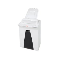 Distrugator documente automat Securio AF300 8-10 coli cross cut (1.9 x 15mm) securitate 5 Alb