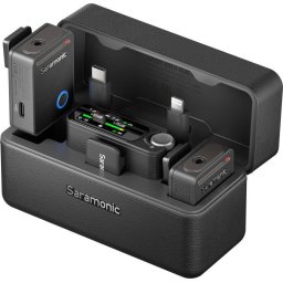 Microfon Kit wireless Ultra 01 (2TX+RX)ClearVoice IPX5 Negru