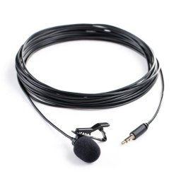 Microfon Lavaliera SR-XMS2 6mSunet stereo incorporat mufa 3.5mm Negru