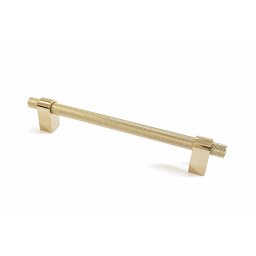 Manere pentru mobilier model Kaira, finisaj auriu (Finisaj: Auriu, Distanta dintre gauri: 320 mm)