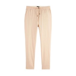 SCOTCH & SODA Pantaloni Warren-Linen Twill Jogger 179979 SC270 soft camel