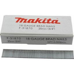 F-31870 - Set cuie, cap inecat, inclinare 90 grade, 20 mm, AF505, AF506, 5000 bucati