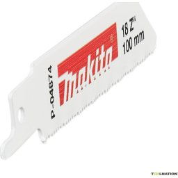 P-04874 - Set panze fierastrau sabie, bimetal, 100 mm, 18 dinti/inch, dantura standard, 5 bucati