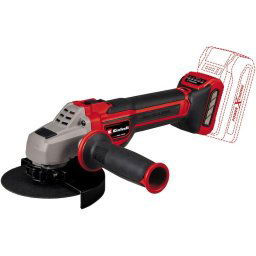 Polizor unghiular pe acumulator 18V, 125 mm diametru disc, adancime de taiere de 33 mm, fara perii, fara disc de taiere, fara acumulator/incarcator