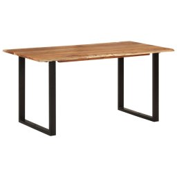 Masa de bucatarie, 154x80x76 cm, lemn masiv de acacia GartenMobel Dekor