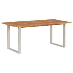 Masa de bucatarie, 180 x 90 x 76 cm, lemn masiv de acacia GartenMobel Dekor