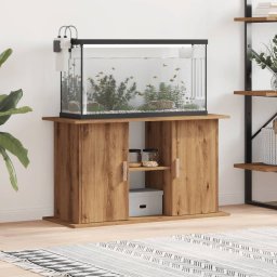 Suport acvariu, stejar artizanal, 101x41x58 cm, lemn prelucrat GartenMobel Dekor
