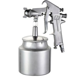 Pistol de vopsit F-75 S cu aer comprimat + rezervor 750ml CUPA DEDESUBT