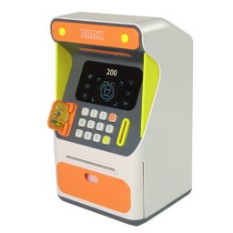 Jucarie interactiva bancomat ATM senzor de recunoastere faciala si PIN