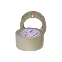 Accesorii birotica Banda adeziva 48mm x 50 y, 43 microni, Optima - transparent