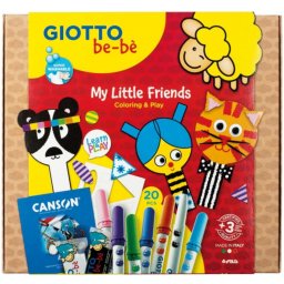 Articole pentru scoala Set articole creative GIOTTO be-be My Little Friends