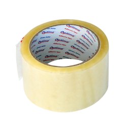 Accesorii birotica Banda adeziva 75mm x 66 y, 43 microni, Optima - transparent