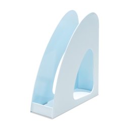 Accesorii birotica Suport vertical plastic pentru cataloage HAN Re-Loop, PP reciclat - albastru pastel