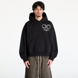 Hanorac Carhartt WIP Hooded Rotation Sweat UNISEX Black/ White