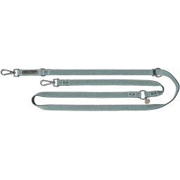 TRIXIE CityStyle Lesa din bumbac pentru caini S–M: 2.00 m/13 mm gri deschis
