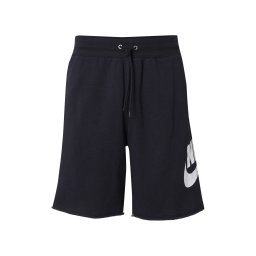 Nike Sportswear Pantaloni 'CLUB ALUMNI' negru / alb