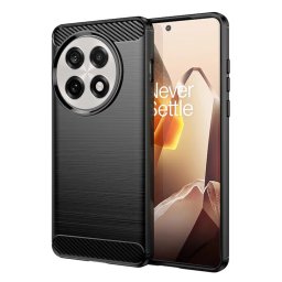 Husa Husa pentru OnePlus 13R - Techsuit Carbon Silicone - Black