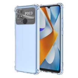 Husa Husa pentru Xiaomi Poco C40 - Techsuit Shockproof Clear Silicone - Clear