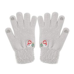 Sepci, caciuli si manusi Manusi Dama, 21cm - Techsuit (ST0011) - Grey