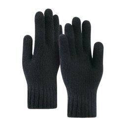 Sepci, caciuli si manusi Manusi Unisex, 22cm - Techsuit (ST0012) - Black