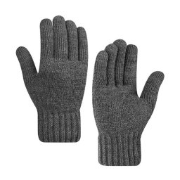 Sepci, caciuli si manusi Manusi Dama, 21cm - Techsuit (ST0015) - Dark Gray