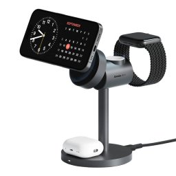 MagFusion 3 in 1 LC-MC311, 15W Qi2 (gri)
