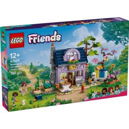 LEGO® Friends 42669 - Casa apicultorilor si gradina cu flori