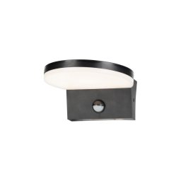 Aplică LED de exterior cu senzor Rabalux 77119 BATIDA LED/9W/230V IP54 negru