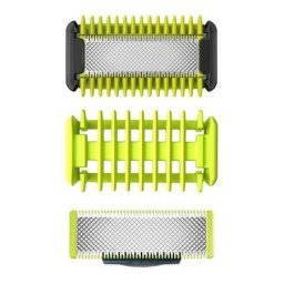 Rezerva OneBlade Face Body QP620/50 1 lama fata, 1 lama corp, 1 pieptene, compatibil cu gama OneBlade