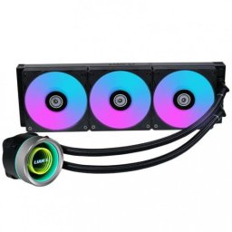 GALAHAD II 360 Trinity, ARGB, 3 ventilatoare de 120 mm, Negru