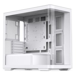 Carcasa Jonsbo D300 Midi-Tower, 270 Grad, Tempered Glass Alb
