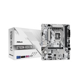 Placa de baza B760M HDV/M.2 LGA1700 DDR5 mATX