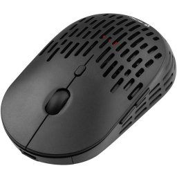 Mouse PUNCH BLACK RF 2.4 Ghz, Wireless, baterie încorporată, 1600 DPI