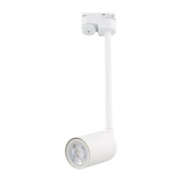 Lustră pe tijă pentru sistem de șină TOP 1xGU10/10W/230V alb