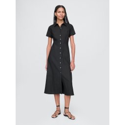 GAP Linen shirt maxi dress - Women's