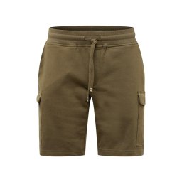 Key Largo Pantaloni cu buzunare 'Destiny' oliv / alb