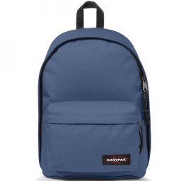 EASTPAK Rucsac 'Out of Office' albastru porumbel / roșu / negru / alb