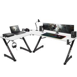 Birou Gaming GAMING DESK HUZARO HERO 7.0 WHITE