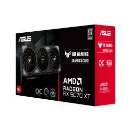Placa video AMD Radeon RX 9070 XT TUF GAMING OC 16 GB, GDDR6, 256 bit