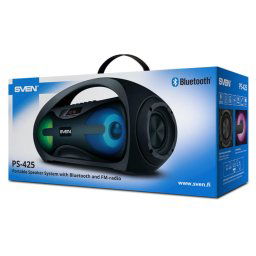 Boxa portabila PS-425, Bluetooth, Black