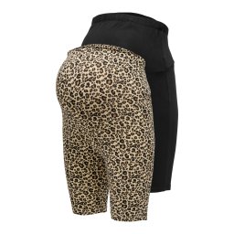 Only Maternity Leggings 'OLMLOVELY' maro / maro deschis / negru