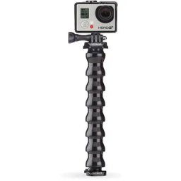 Suport prindere flexibil GOPRO Gooseneck ACMFN-001, compatibil GoPro Hero5/6/7/8/9/10/2018/MAX, negru