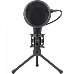 Microfon cu fir REDRAGON Quasar GM200-BK, Black