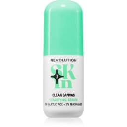 Revolution Skincare Clearly Clarify 5% Niacinamide & 2% Salicylic Clarifying Serum ser exfoliant de netezire cu niacinamidă 30 ml